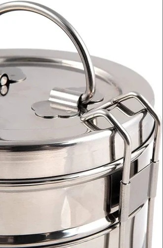 Stainless Steel Clip Tiffin Carrier